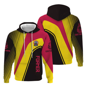 Railspirit Personalized Durango And Silverton Narrow Gauge Railroad Hoodie Vibrant Striking Style Zip Up Hoodie For Rail Enthusiasts