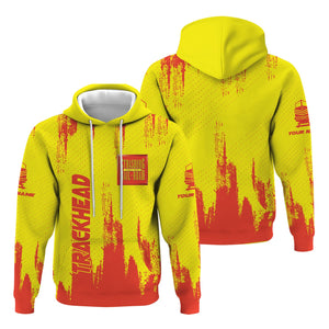 Railspirit Personalized Strasburg Railroad Hoodie Paint Impact Design Train Zip Up Hoodie for Trackhead