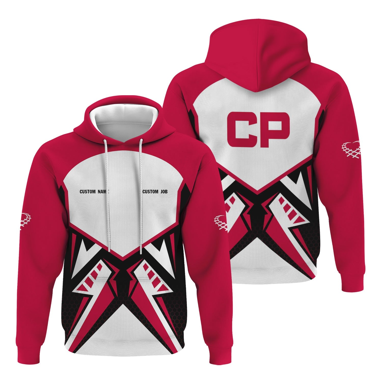 Railspirit Personalized Canadian Pacific Railroad Hoodie Vibriant Style with Custom Position Train Zip Up Hoodie