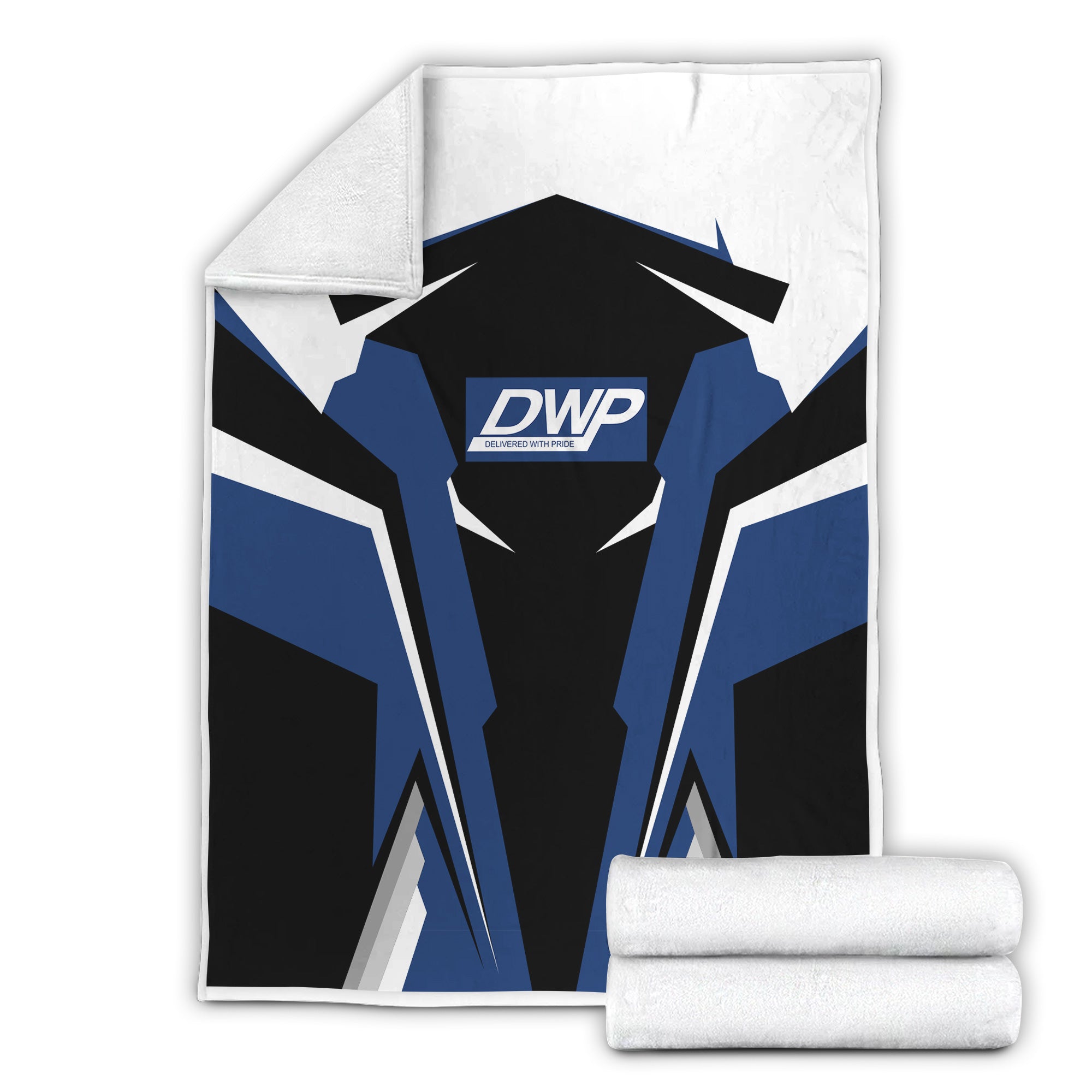 Railspirit Personalized Duluth, Winnipeg and Pacific Railway Blanket Strong Line Train Blanket Gift Idea For Train Lover