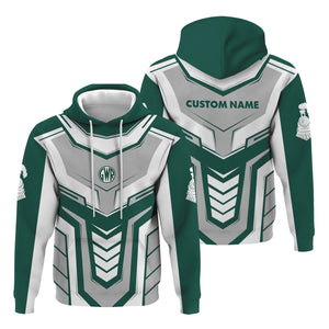 Railspirit Personalized Great Western Railway Hoodie Armor-Inspired Design Train Zip Up Hoodie All Over Print
