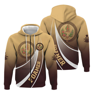 Railspirit Personalized London, Midland and Scottish Railway Hoodie Railway-Themed Style Zip Up Hoodie Gift Idea For Trainspotter