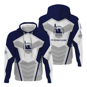 Railspirit Personalized Jersey Central Railroad Hoodie Engine-Inspired Style CNJ Train Zip Up Hoodie for Railroad Fanatic