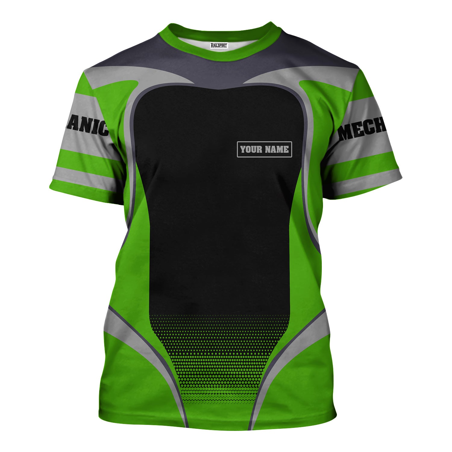 Personalized Mechanic Shirt, I Am A Mechanic I'm Allergic to Stupidity, Mechanic Uniforms, Gift For Men