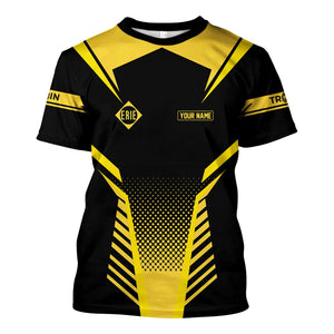 Railspirit Personalized Erie Railroad T Shirt Unisex Train Shirt All Over Print