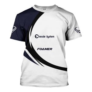 Railspirit Personalized Chessie System Railroad T-Shirt Unique Graphic Style Shirt For Train Enthusiasts