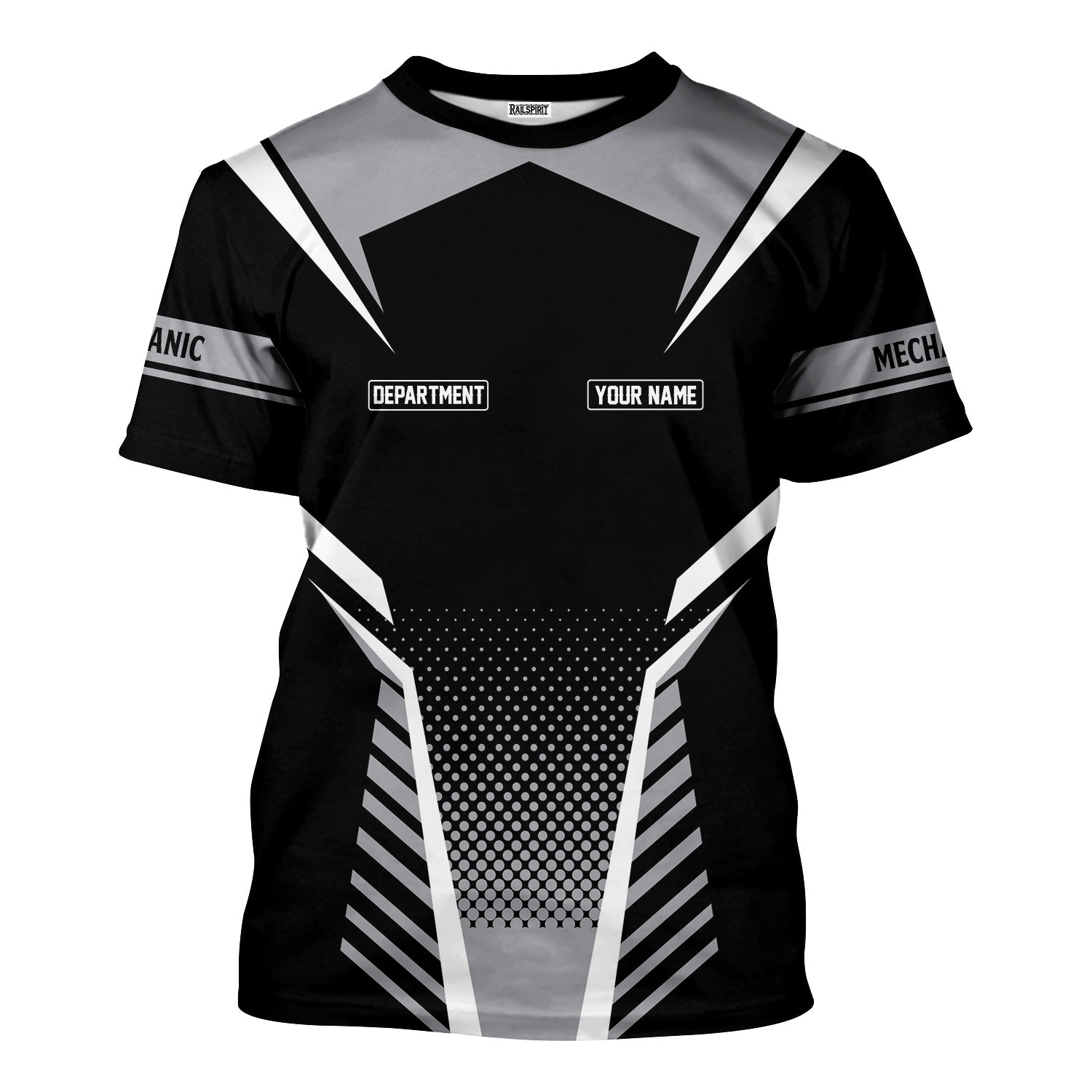 Personalized Mechanic Shirt, I'm Here Because You Broke Something, Custom Department, Mechanic Uniforms, Gift For Men