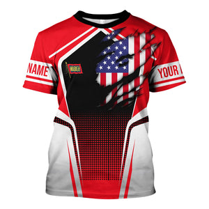 Railspirit Personalized Wabash Railroad T Shirt American Eagle Vintage Train Shirt