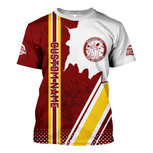 Railspirit Personalized Detroit & Mackinac Railroad T-Shirt All Over Printed Unisex Shirt
