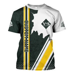 Railspirit Personalized Youngstown & Southern Railroad T-Shirt All Over Printed Unisex Shirt