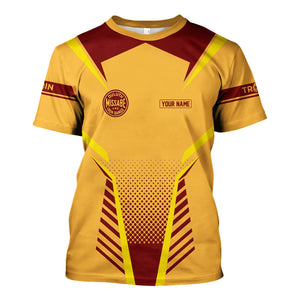 Railspirit Personalized Duluth, Missabe, & Iron Range Railroad T Shirt Unisex Train Shirt All Over Print