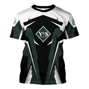 Railspirit Personalized Youngstown & Southern Railroad T Shirt Strong Line Style Train Unisex Shirt All Over Print