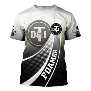 Railspirit Personalized Detroit Toledo And Ironton Railroad T-Shirt Railway-Themed Style Shirt Gift Idea For Trainspotter