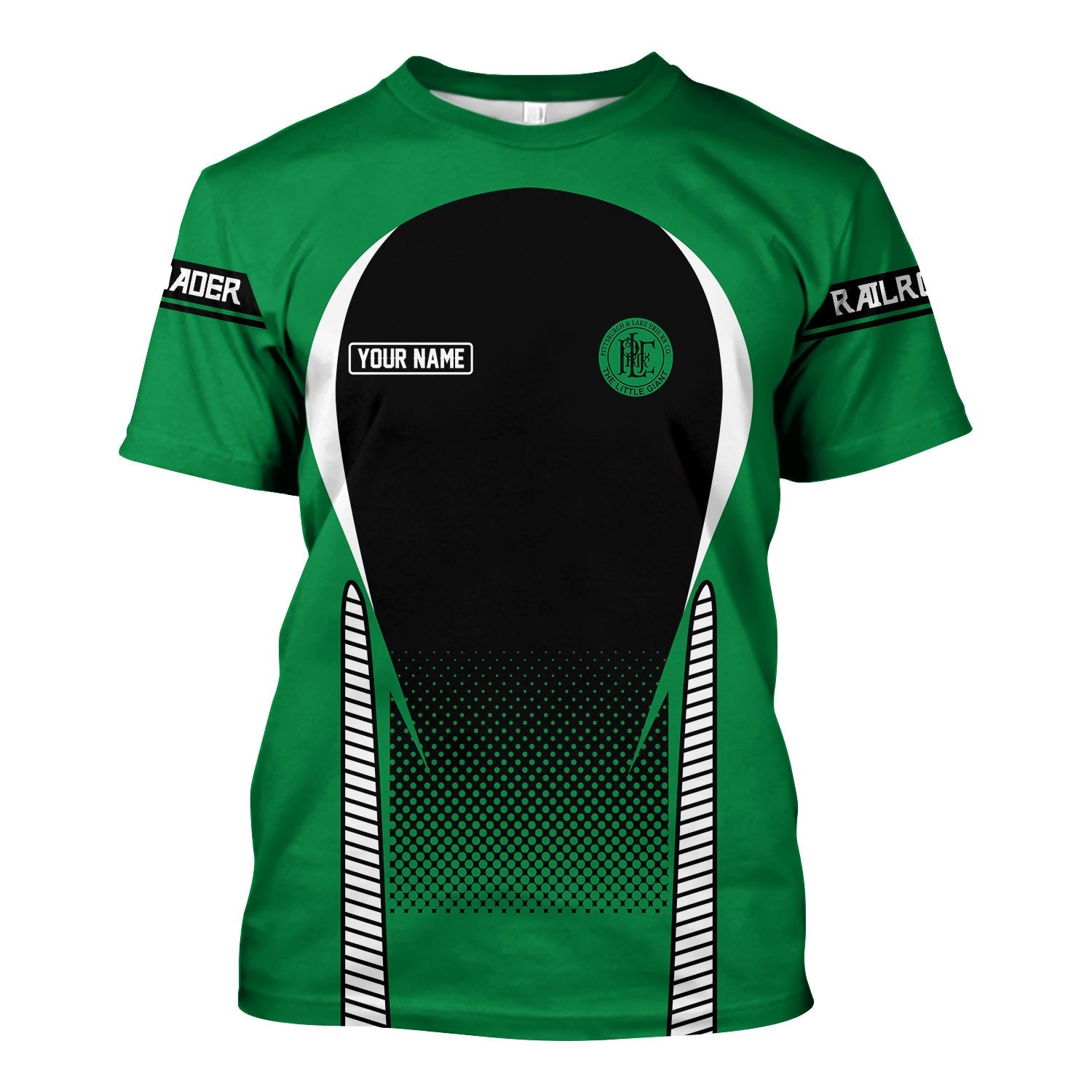 Railspirit Personalized Pittsburgh And Lake Erie Railroad T Shirt Stress Is Caused By Not Having Enough Trains Shirt All Over Print