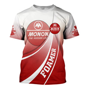 Railspirit Personalized Monon Railroad T-Shirt Railway-Themed Style Shirt Gift Idea For Trainspotter