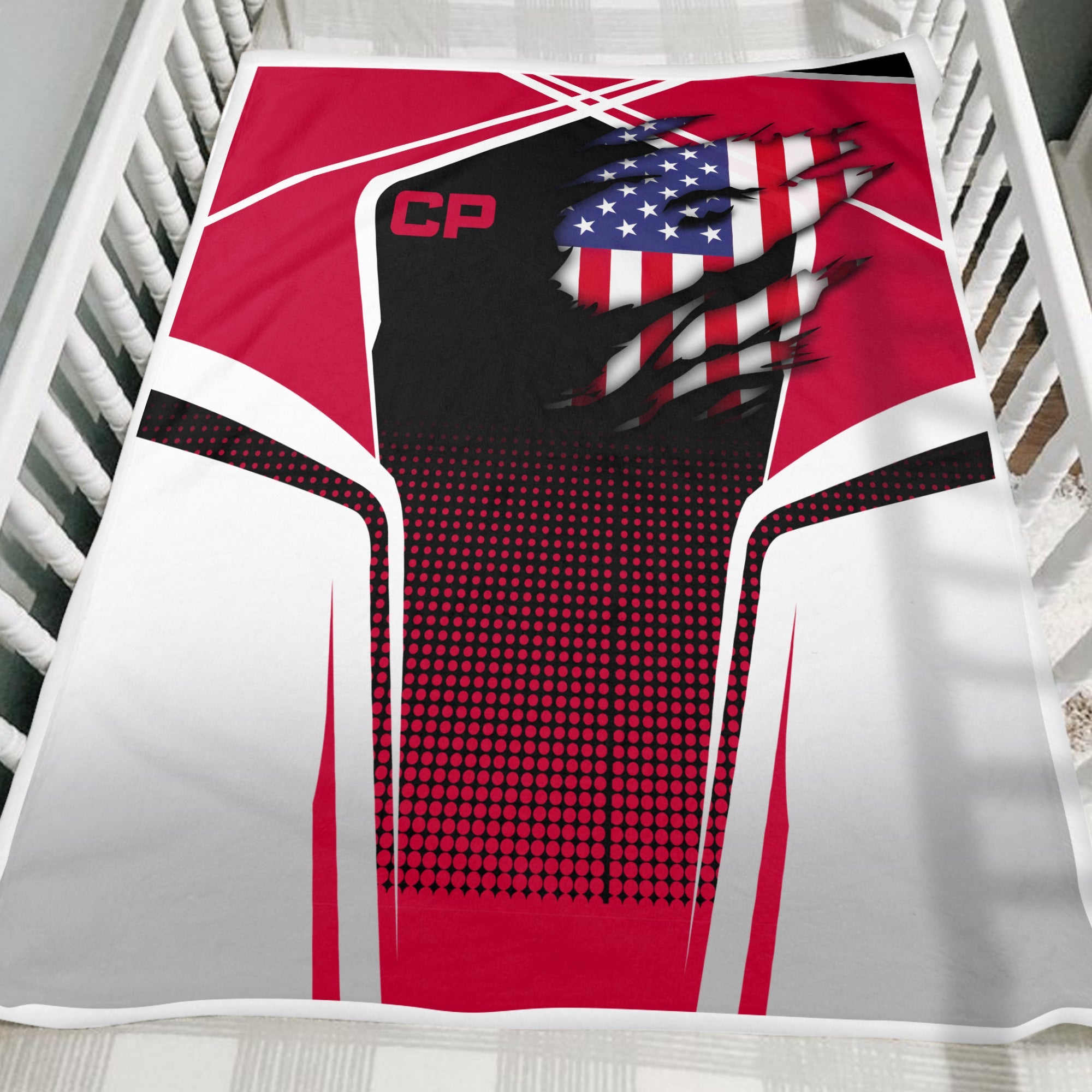Railspirit Personalized Canadian Pacific Railroad Blanket American Vintage All Over Printed Blanket