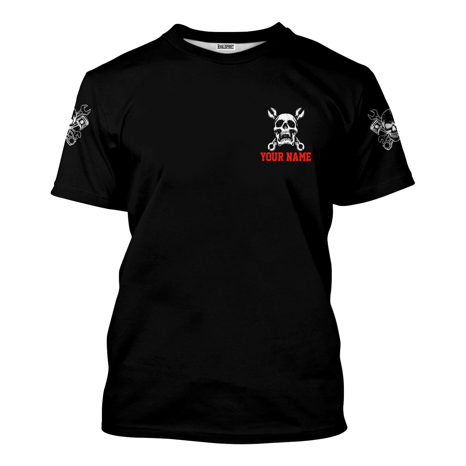 Personalized Mechanic Shirt, Warning This Mechanic Is The One Person You May Wanna Skip, Gift For Men