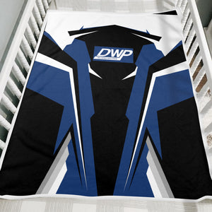 Railspirit Personalized Duluth, Winnipeg and Pacific Railway Blanket Strong Line Train Blanket Gift Idea For Train Lover