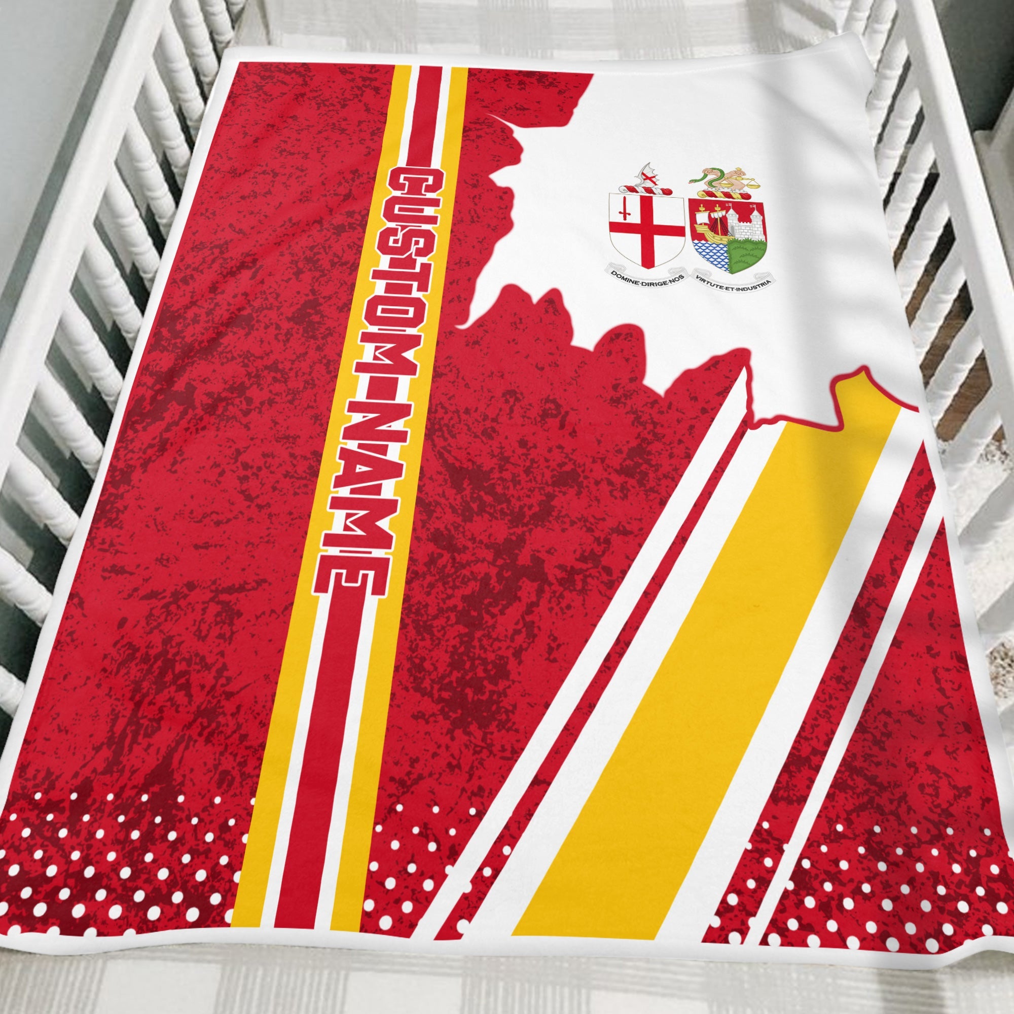 Railspirit Personalized Great Western Railway Blanket Vintage All Over Printed Blanket