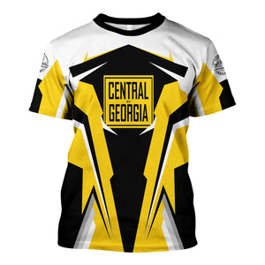 Railspirit Personalized Central of Georgia Railway T Shirt Strong Line Style Train Unisex Shirt All Over Print