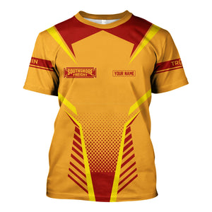 Railspirit Personalized Chicago South Shore and South Bend Railroad T Shirt Unisex Train Shirt All Over Print