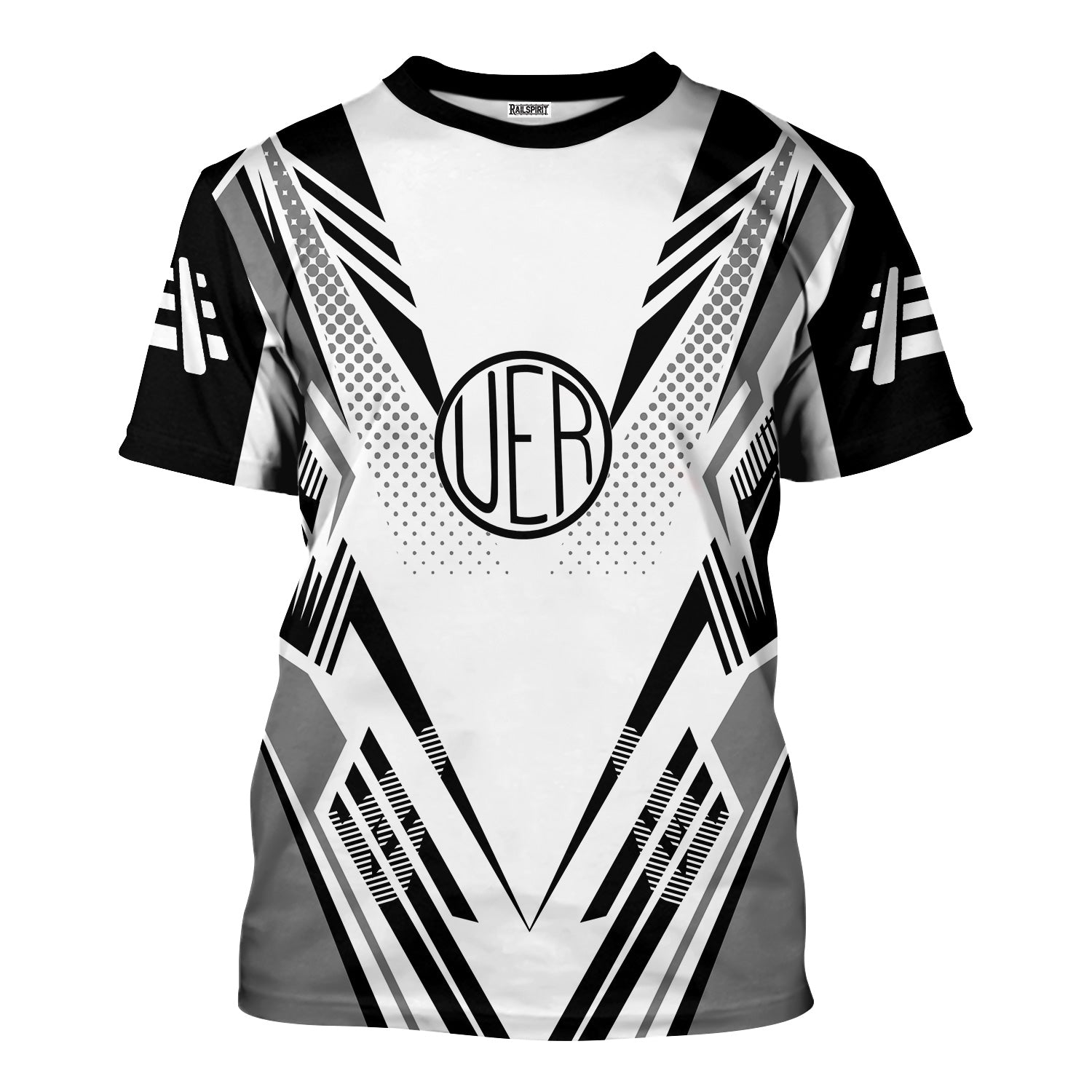 Railspirit Personalized Union Electric Railway T-Shirt Railroad Tribute Design Train Shirt for Train Lovers