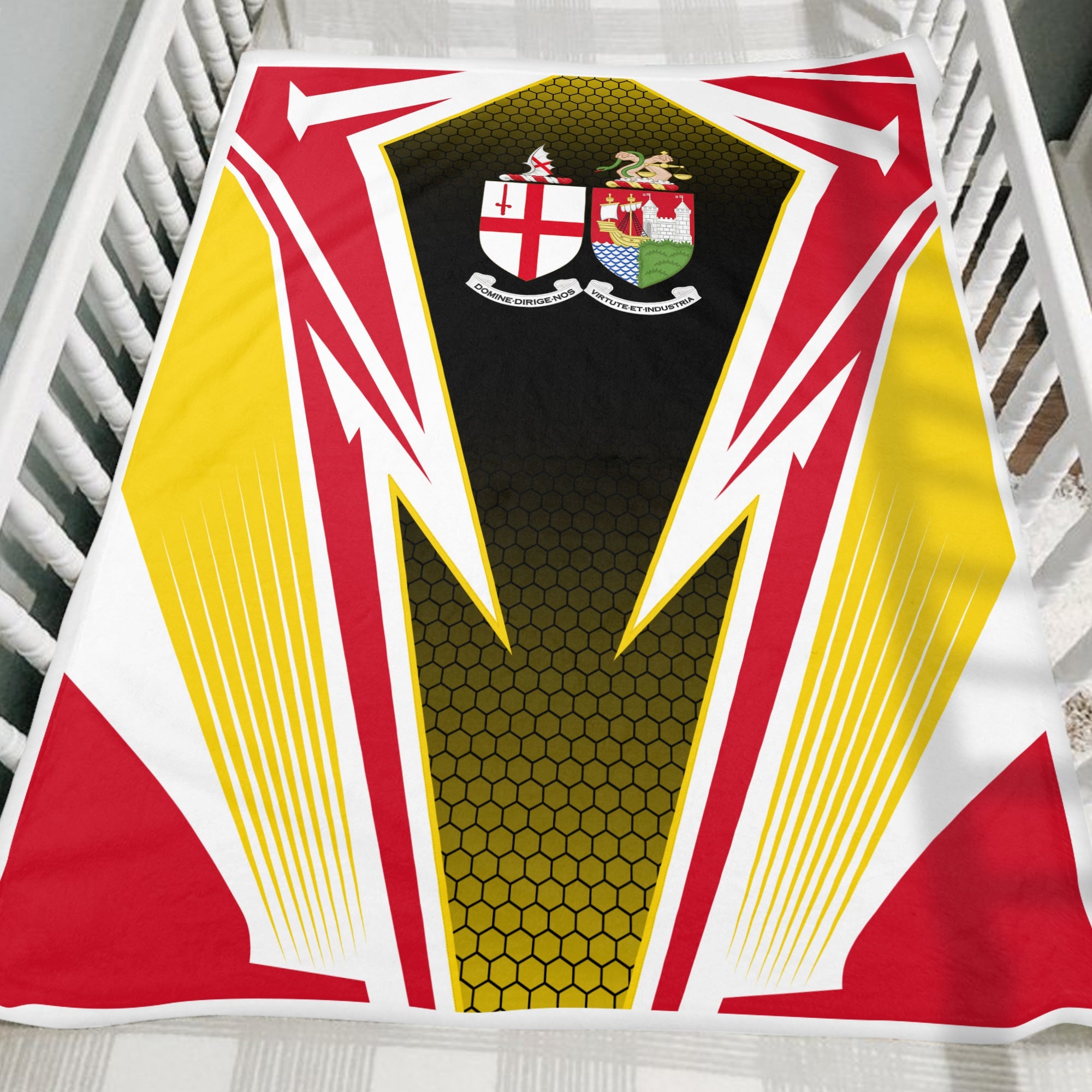 Railspirit Great Western Railway Blanket Lightning Graphic Style Blanket Gift Idea For Train Lover