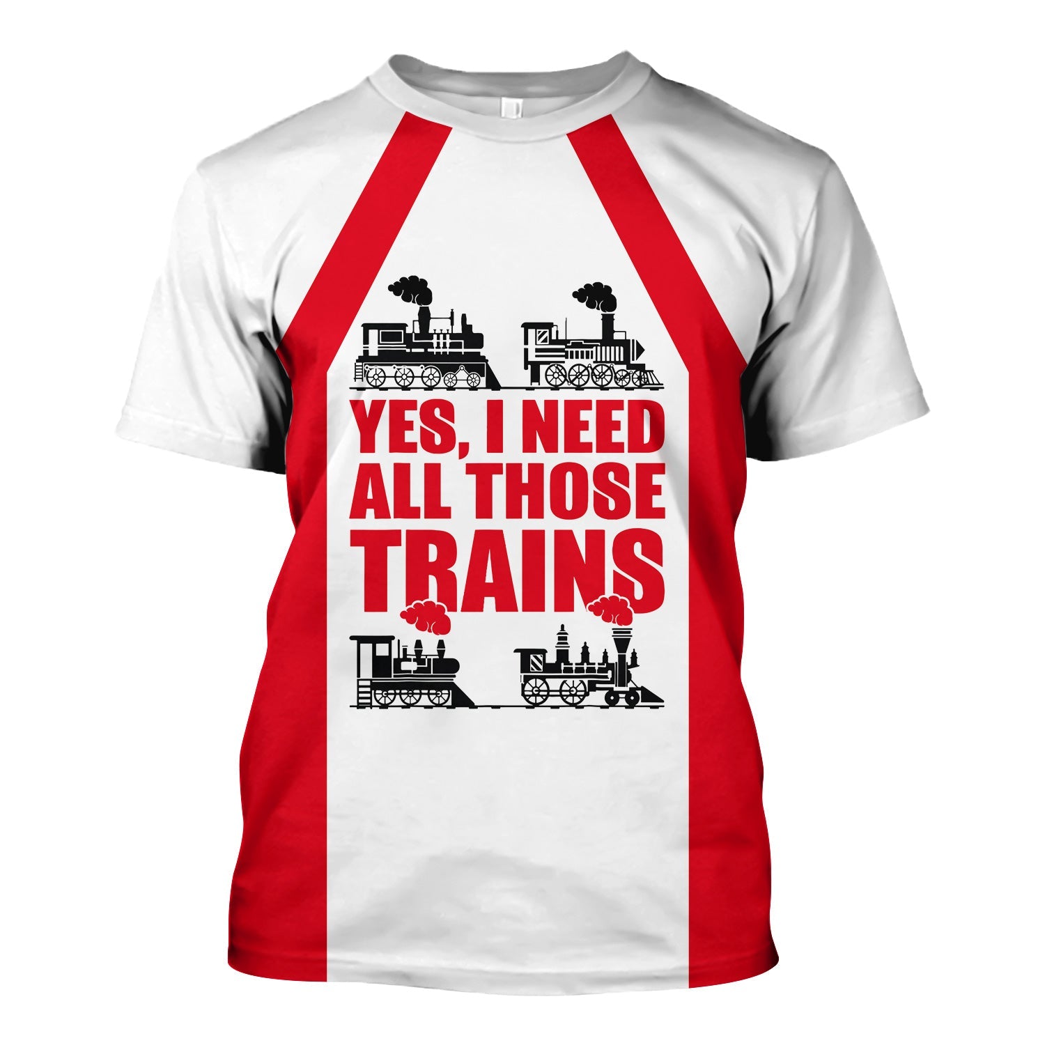 Railspirit Custom Name Great Western Railway T Shirt Yes I Need All Those Train Printed Shirt