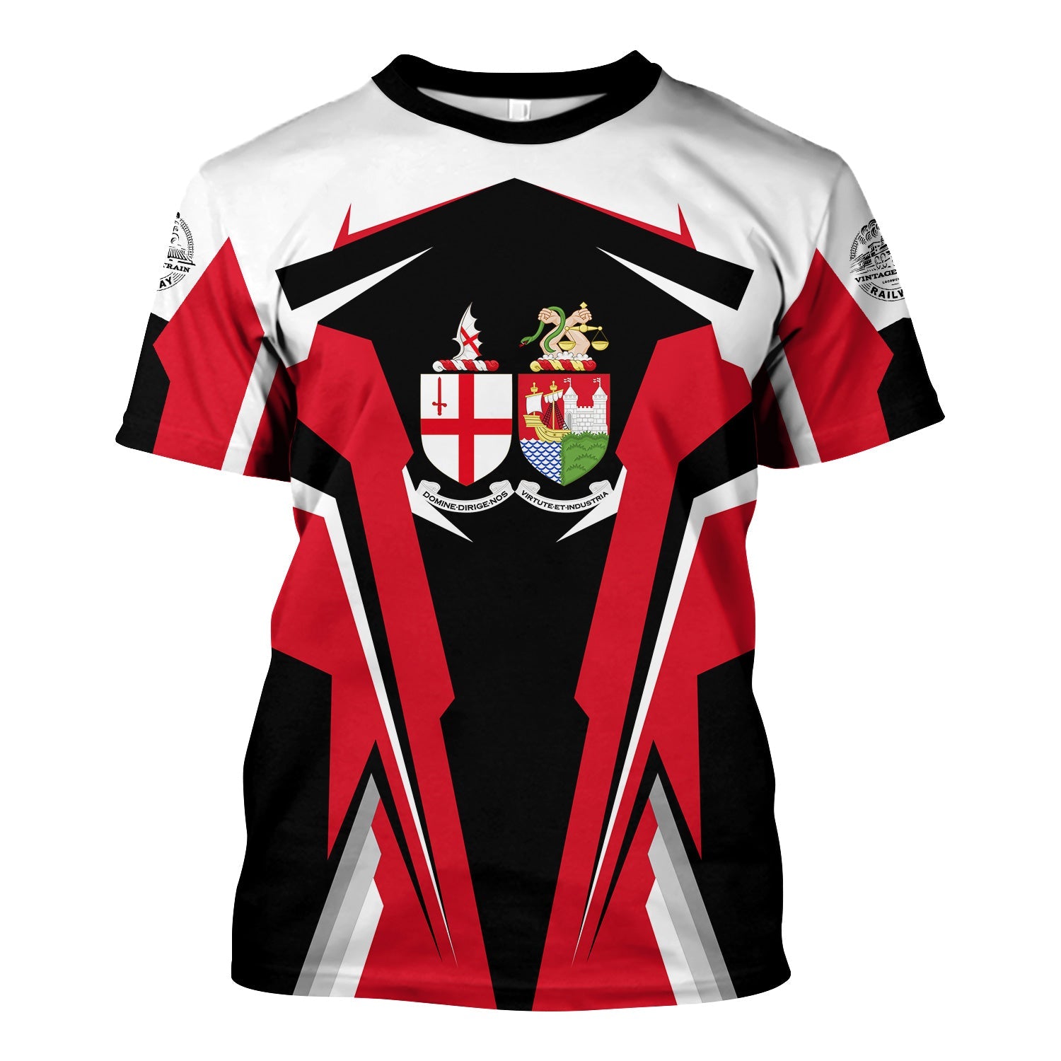 Railspirit Personalized Great Western Railway T Shirt Strong Line Style Train Unisex Shirt All Over Print