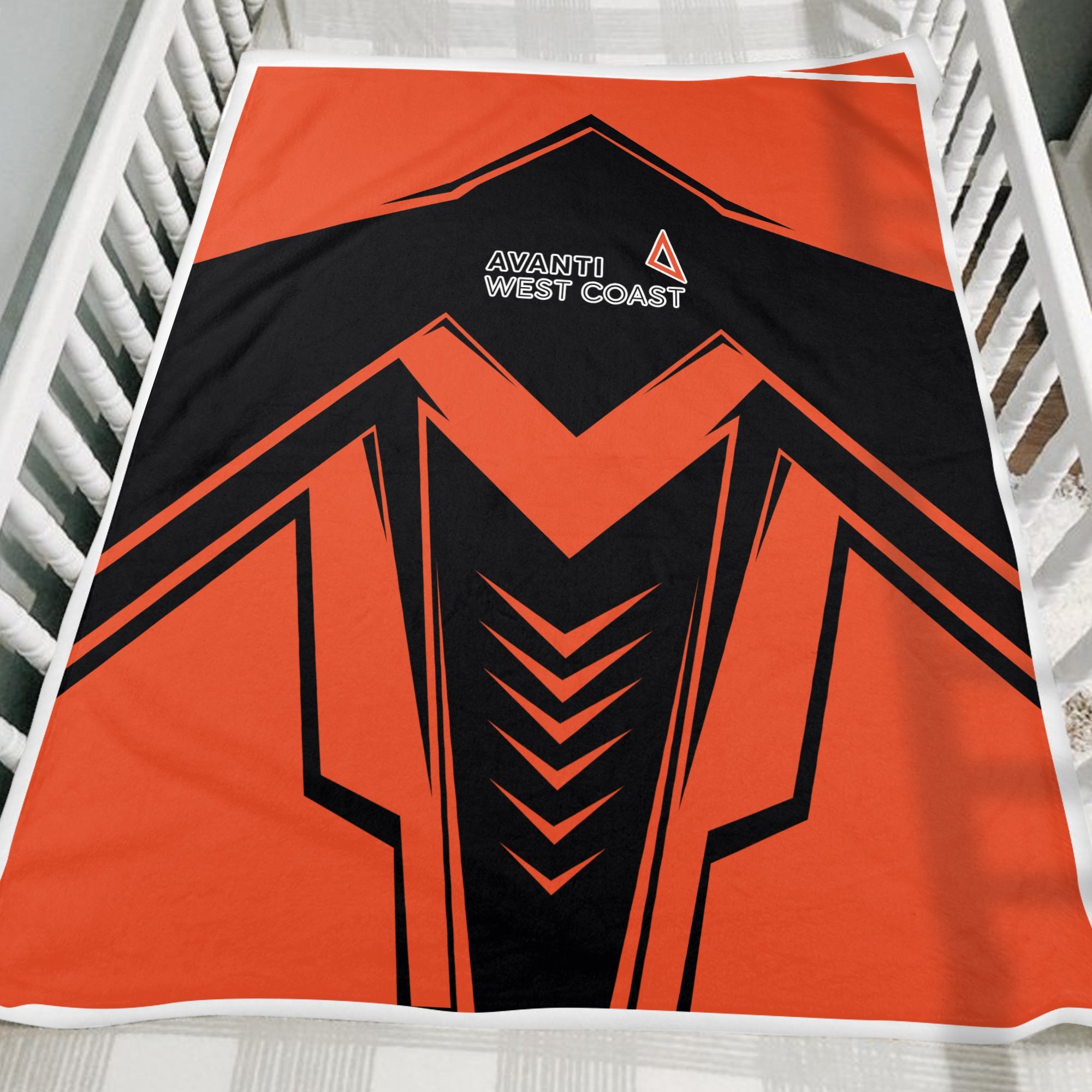 Railspirit Avanti West Coast Blanket Railway Trainspotter Style Blanket Gift Idea For Foamers