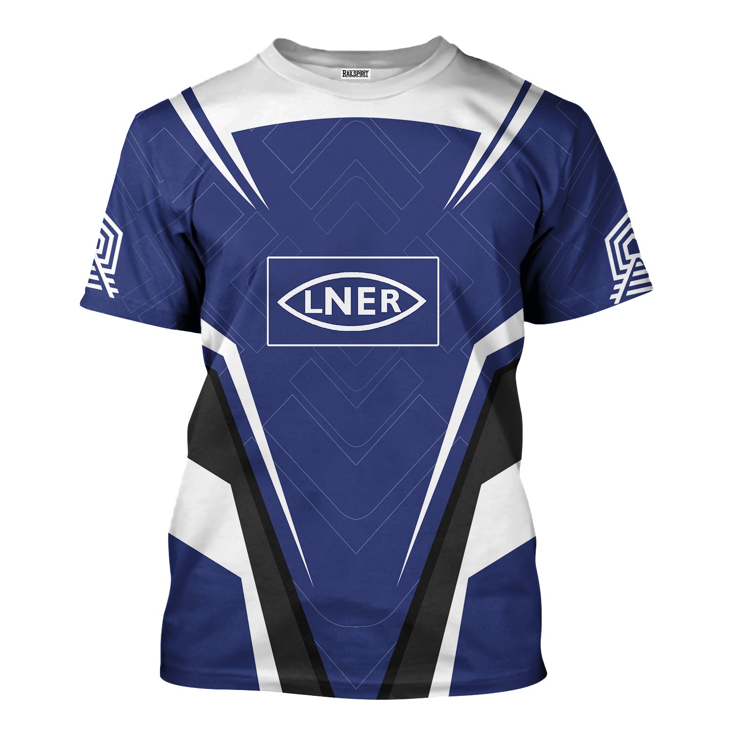 Railspirit Personalized London and North Eastern Railway T-Shirt Railway Inspired Apparel Train Shirt for Train Lovers