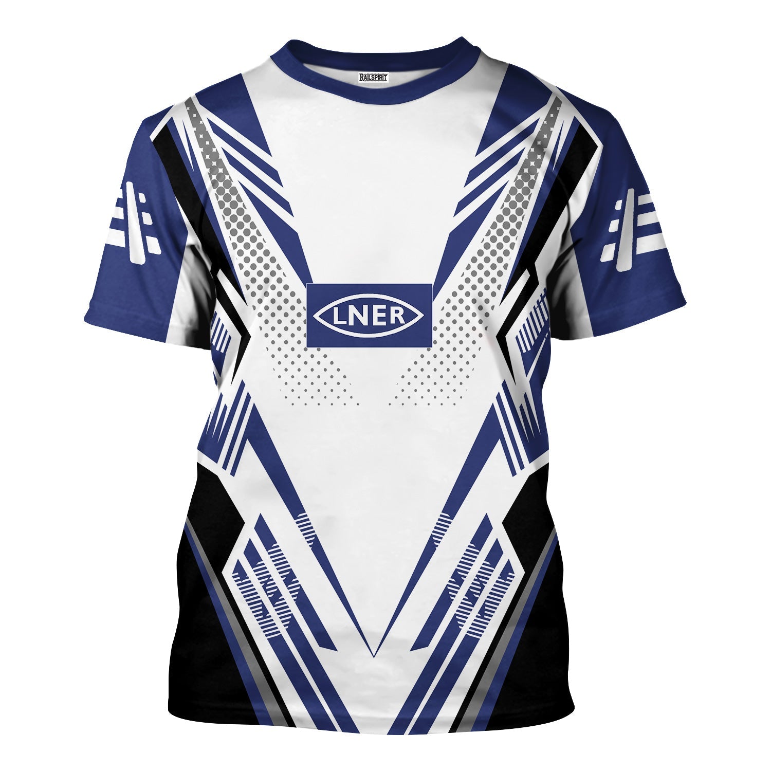 Railspirit Personalized London and North Eastern Railway T-Shirt Railroad Tribute Design Train Shirt for Train Lovers