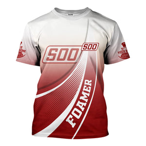 Railspirit Personalized Soo Line Railroad T-Shirt Railway-Themed Style Shirt Gift Idea For Trainspotter