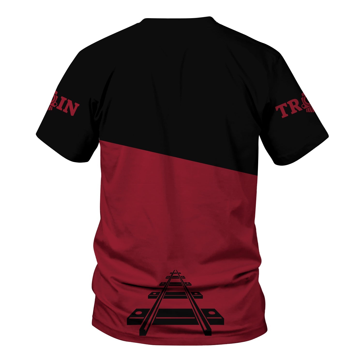 Railspirit Personalized Chicago Great Western Railroad T Shirt One Track Mind Unisex Train Shirt Gift Idea For Train Lover