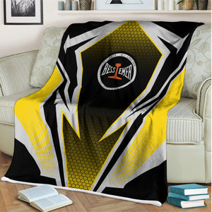 Railspirit Bessemer And Lake Erie Railroad Blanket Lightning Graphic Style Blanket Gift Idea For Train Lover