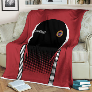 Railspirit Personalized Florida East Coast Railway Blanket Train Blanket Gift Idea For Train Lover