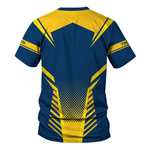 Railspirit Personalized Alaska Railroad T Shirt Unisex Train Shirt All Over Print