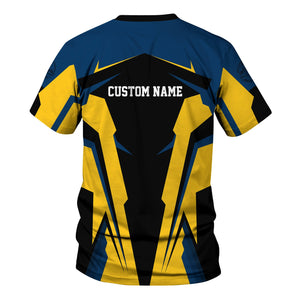 Railspirit Personalized Alaska Railroad T Shirt Strong Line Style Train Unisex Shirt All Over Print