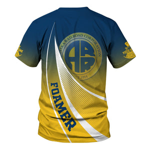 Railspirit Personalized Alaska Railroad T-Shirt Railway-Themed Style Shirt Gift Idea For Trainspotter