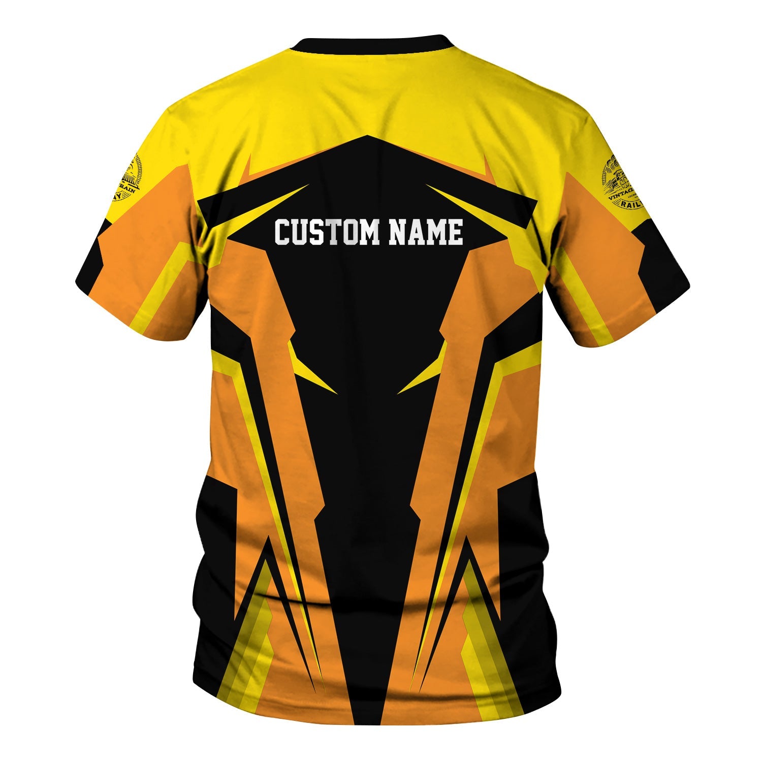 Railspirit Personalized Genesee & Wyoming Inc. Railroad T Shirt Strong Line Style Train Unisex Shirt All Over Print