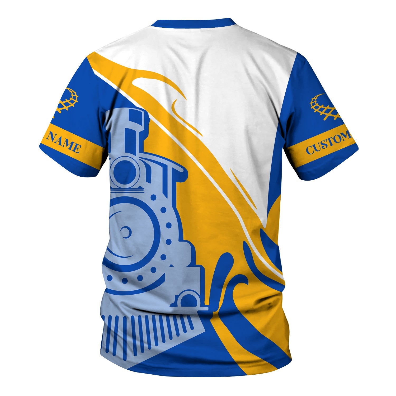 Railspirit Personalized Conrail Railroad T-Shirt Flame-Inspired Style Shirt Gift Idea For Train Lovers
