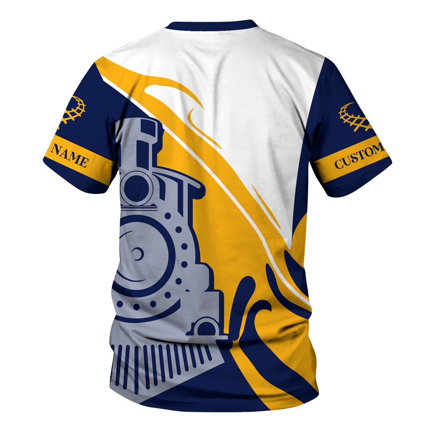 Railspirit Personalized Baltimore and Ohio Railroad T-Shirt Flame-Inspired Style B&O Shirt Gift Idea For Train Lovers