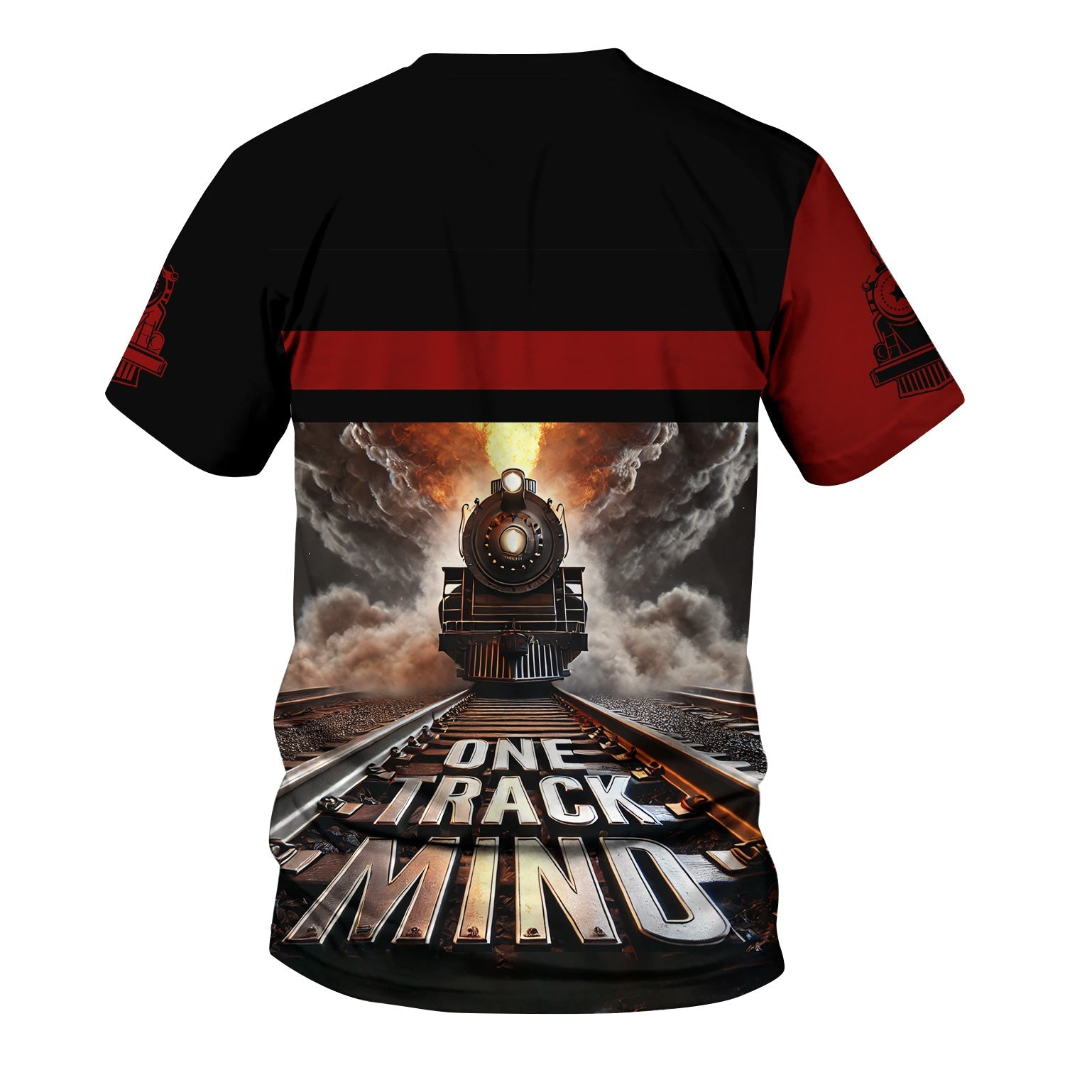 Railspirit Personalized Great Northern Railway T Shirt One Track Mind GNR Train Printed Shirt