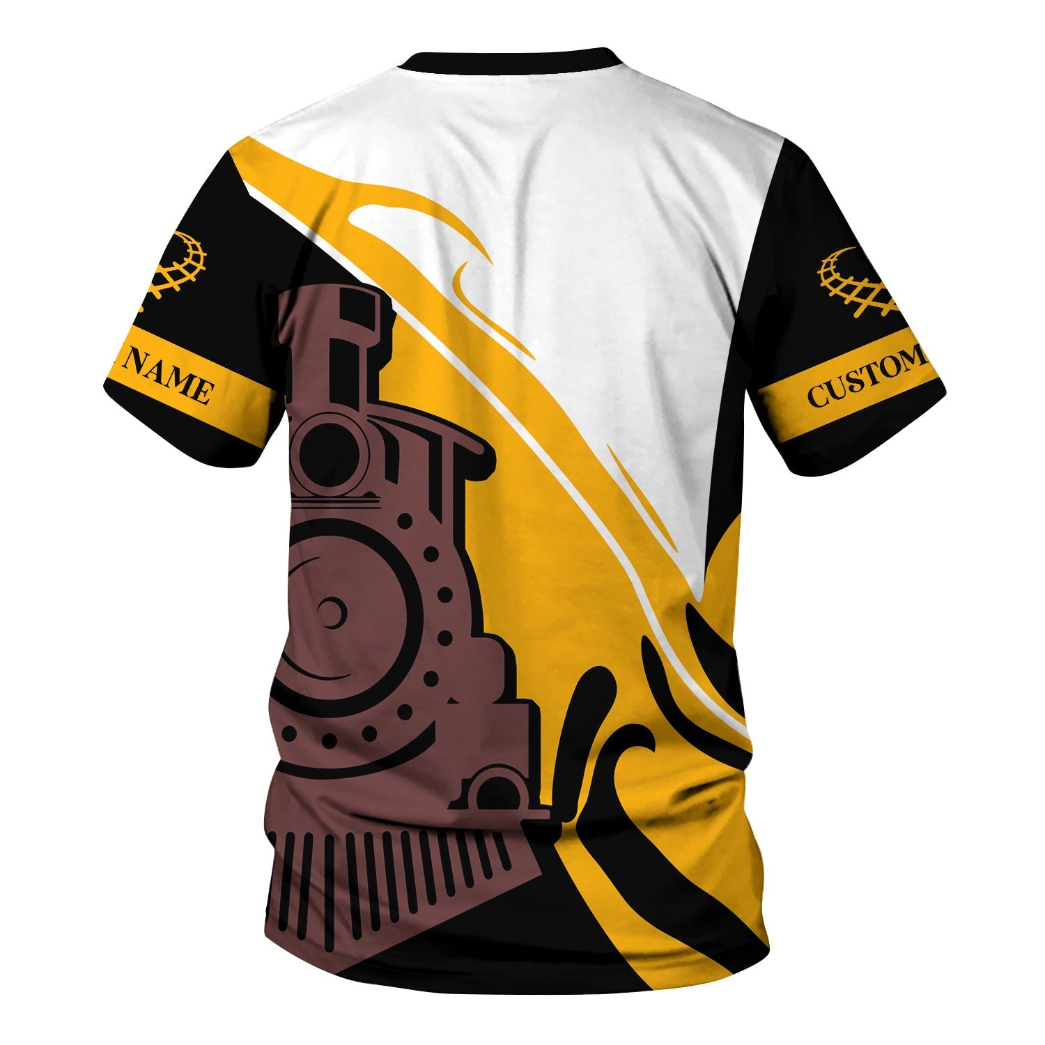 Railspirit Personalized Great Northern Railway T-Shirt Flame-Inspired Style GNR Shirt Gift Idea For Train Lovers