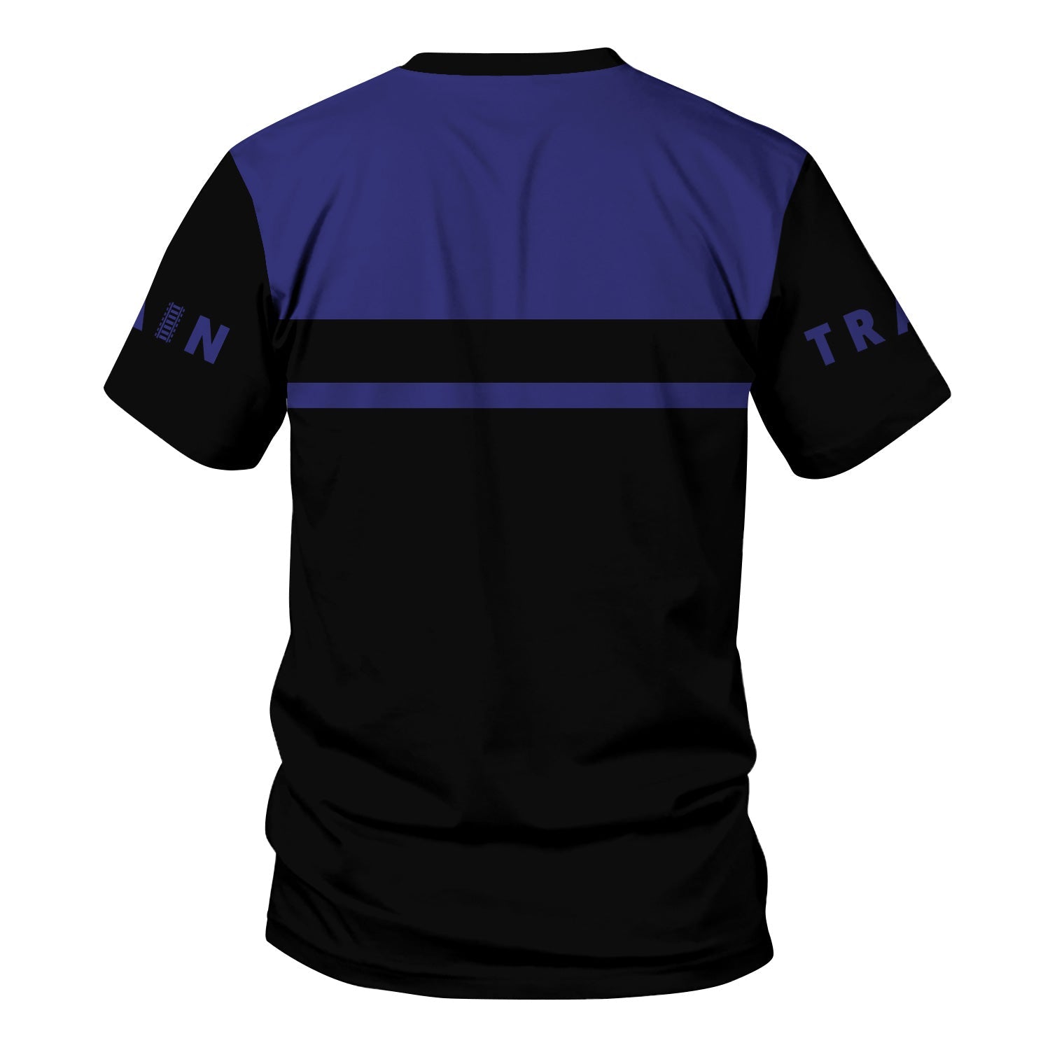 Railspirit Personalized Chicago, Burlington and Quincy Railroad T Shirt Train Ticket American Locomotive Printed Train