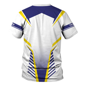 Railspirit Personalized Chicago, Burlington and Quincy Railroad T Shirt Unisex Train Shirt All Over Print