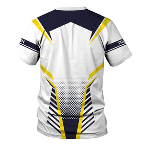 Railspirit Personalized Chessie System Railroad T Shirt Unisex Train Shirt All Over Print