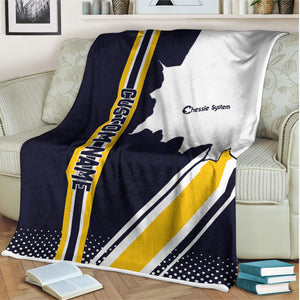 Railspirit Personalized Chessie System Railroad Blanket Vintage All Over Printed Blanket