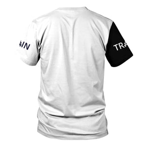 Railspirit Custom Name Chessie System Railroad T Shirt Railroad Crossing Sign Train Shirt All Over Print