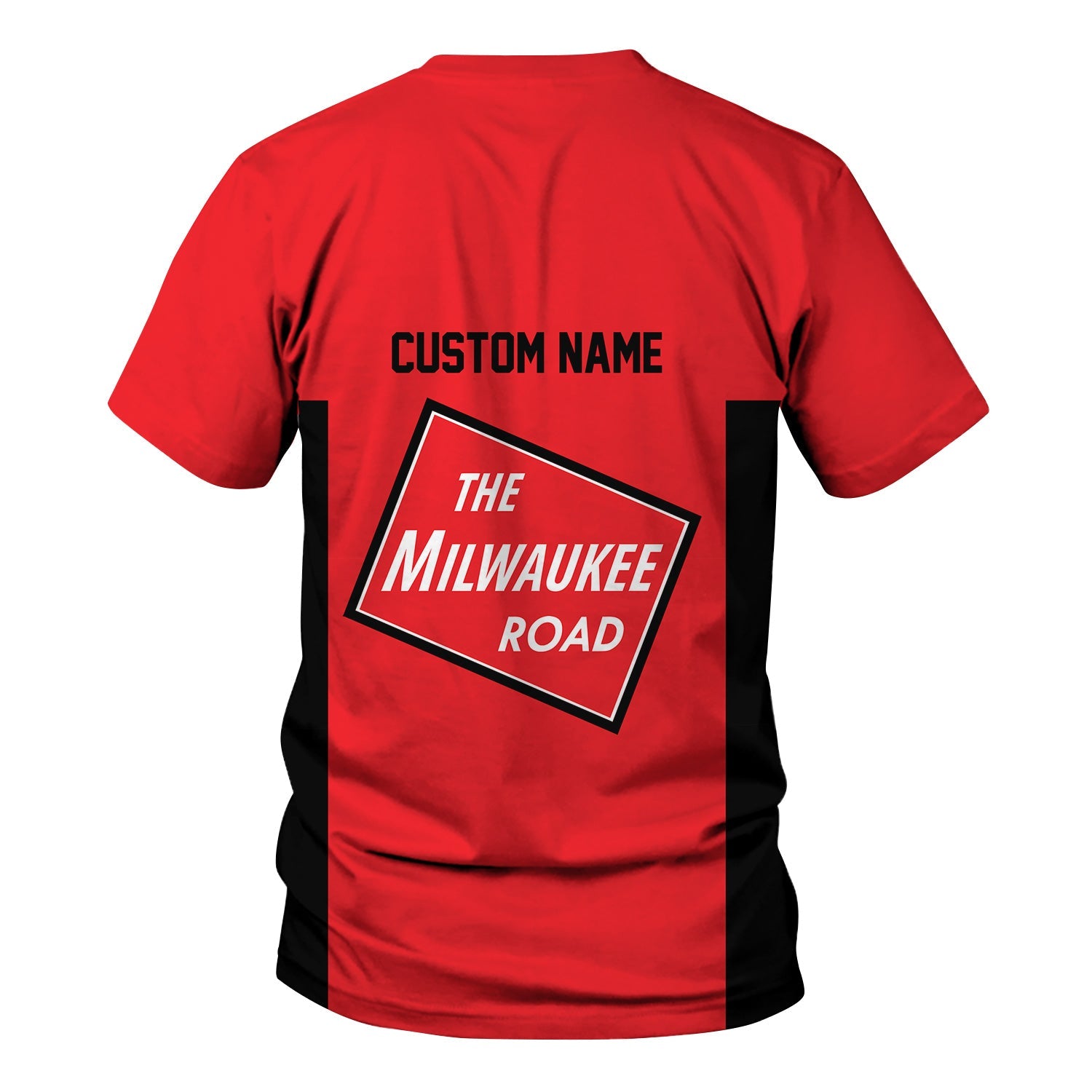 Railspirit Custom Name Chicago, Milwaukee, St. Paul and Pacific Railroad T Shirt Yes I Need All Those Train Milwaukee Road Printed Shirt